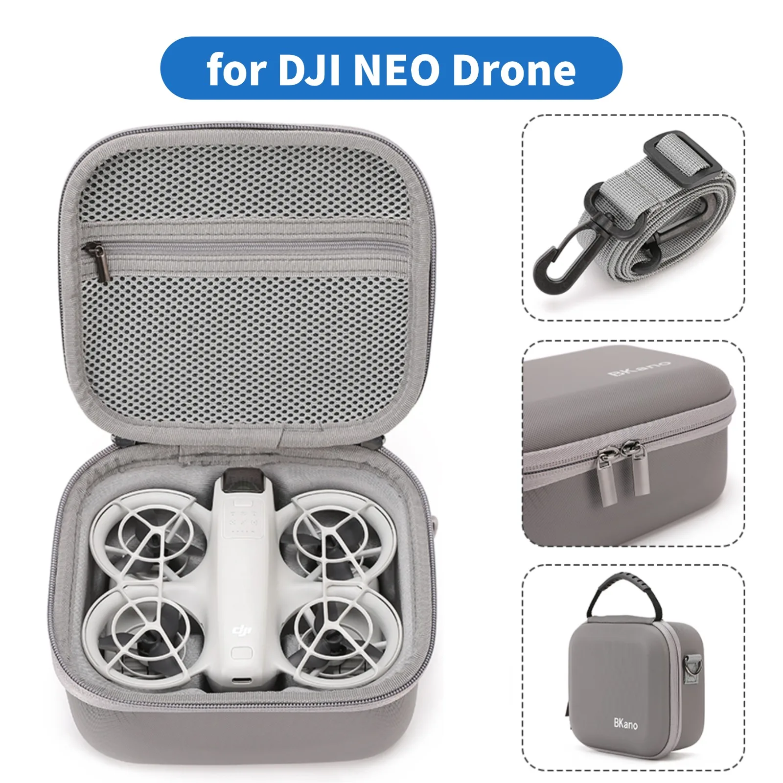 Drone Hard Shell Case - Estojo de armazenamento de drone para