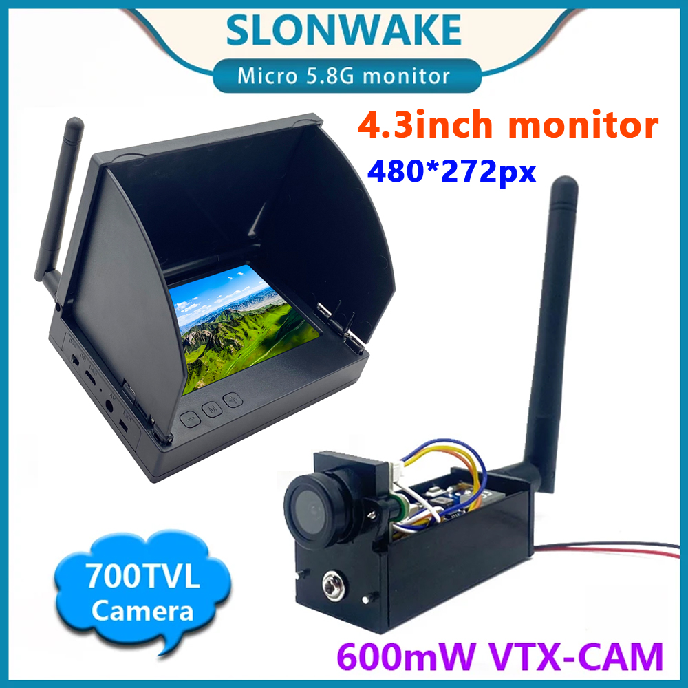 Drone Controller Screen - Monitor FPV 5.8G 48CH pronto para