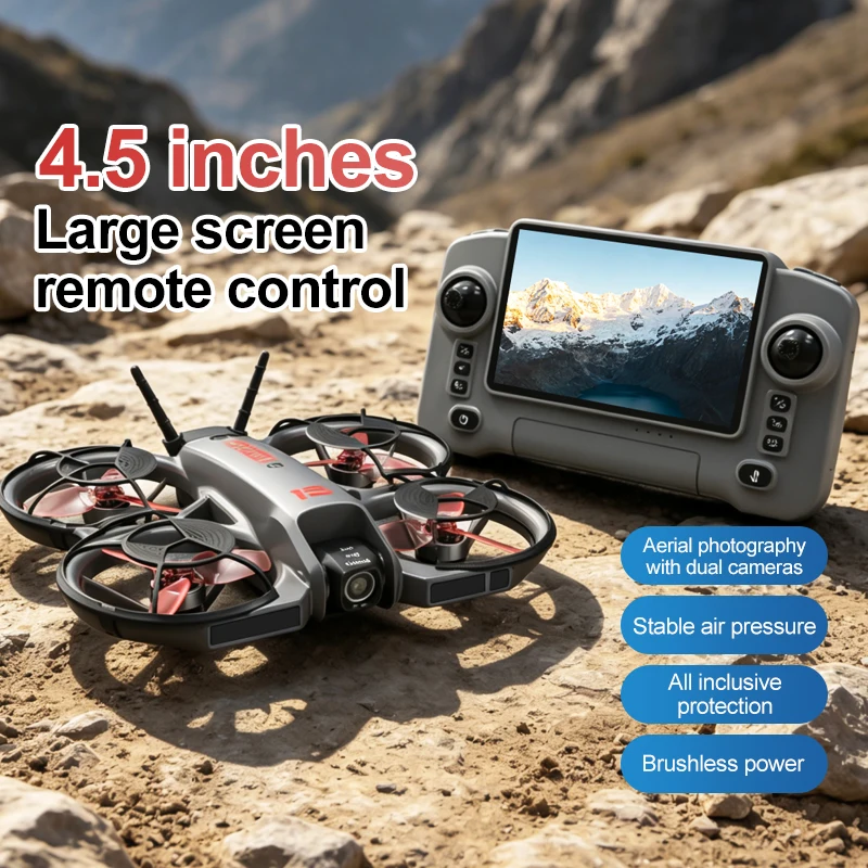 Novo Drone FPV M15 2026 com Te - Drone Controller Screen avaliação e preço