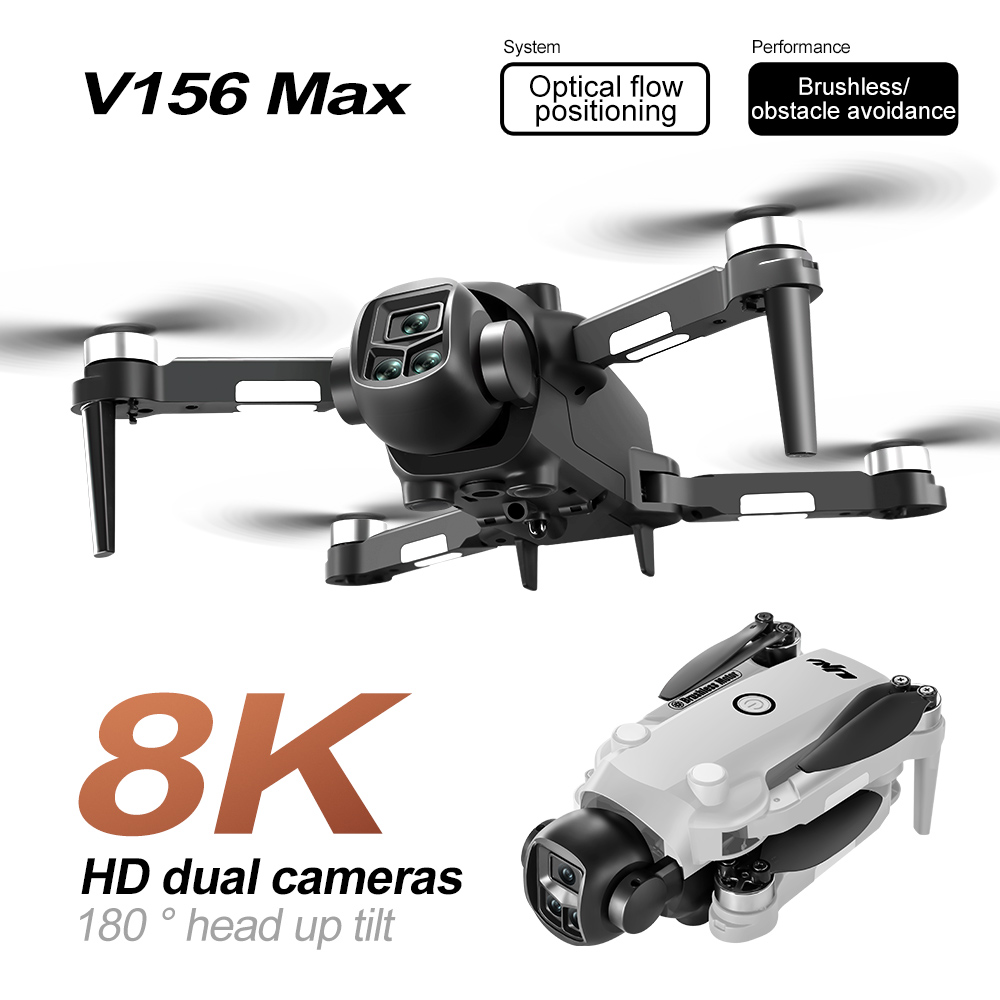 V156 Max Drone 4K Drone Profis - Jjrc Drone X12 avaliação e preço