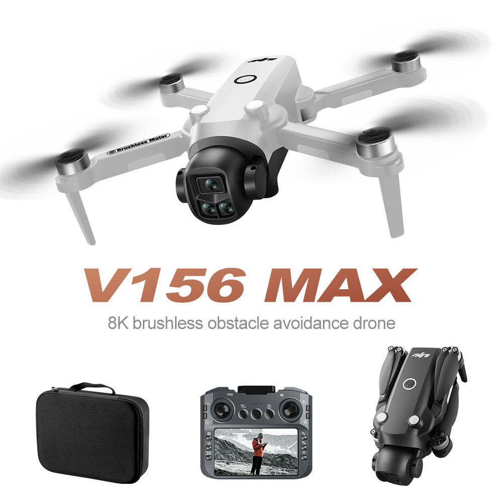 V156 Max Drone 4K Drone Profis - Jjrc Drone X12 avaliação e preço