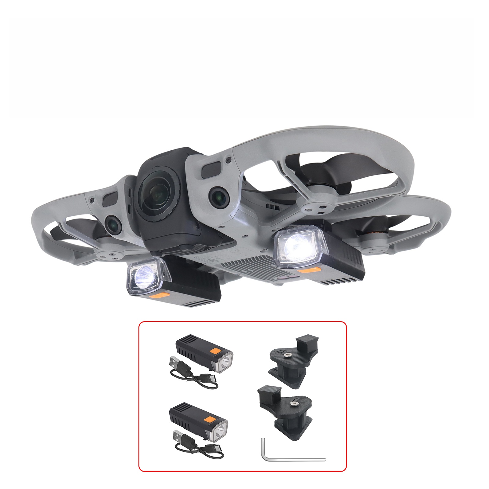 Lanterna de Voo Noturno para D - Drone Strobe Light avaliação e preço