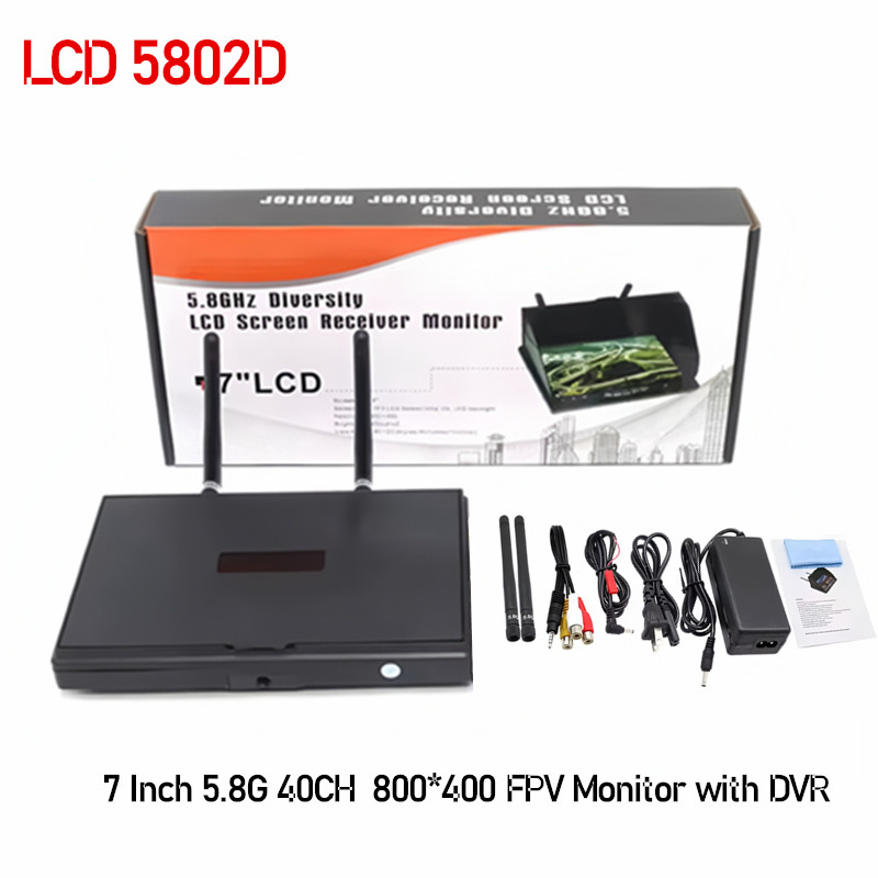Monitor LCD de 7 polegadas 5.8 - Drone Controller Screen avaliação e preço